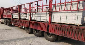 莆田 白麻荔枝面外墙干挂，工厂装车日常