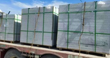 莆田 芝麻白花岗岩地铺石装车日常