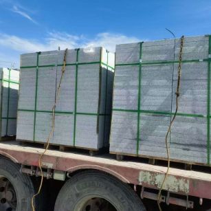 莆田 芝麻白花岗岩地铺石装车日常