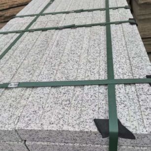 莆田 白麻花岗岩直行盲道石，盲条，地铺石