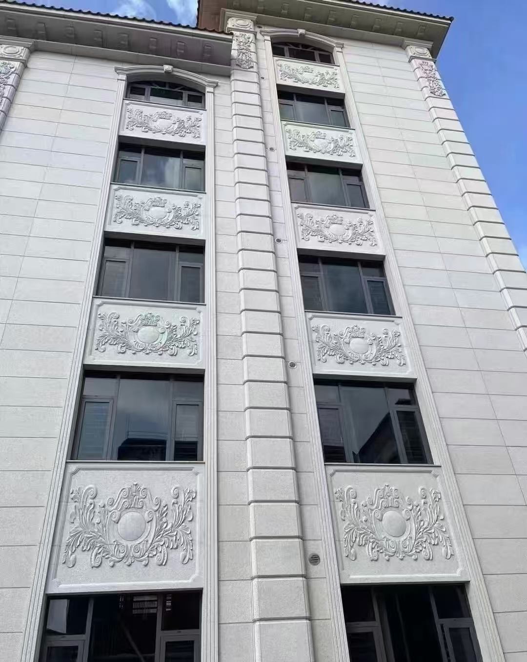 莆田 白麻荔枝面花岗岩别墅外墙干挂