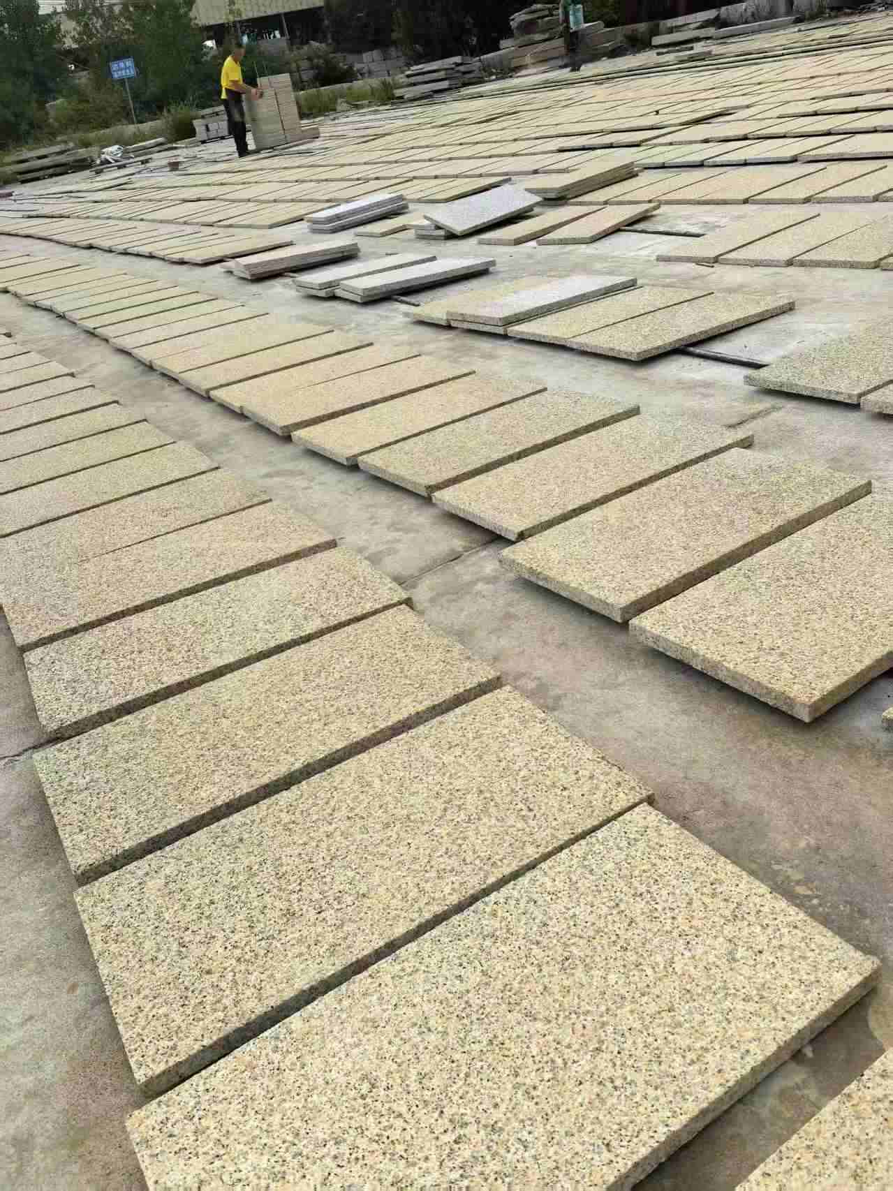 莆田 黄金麻荔枝地铺石面排板