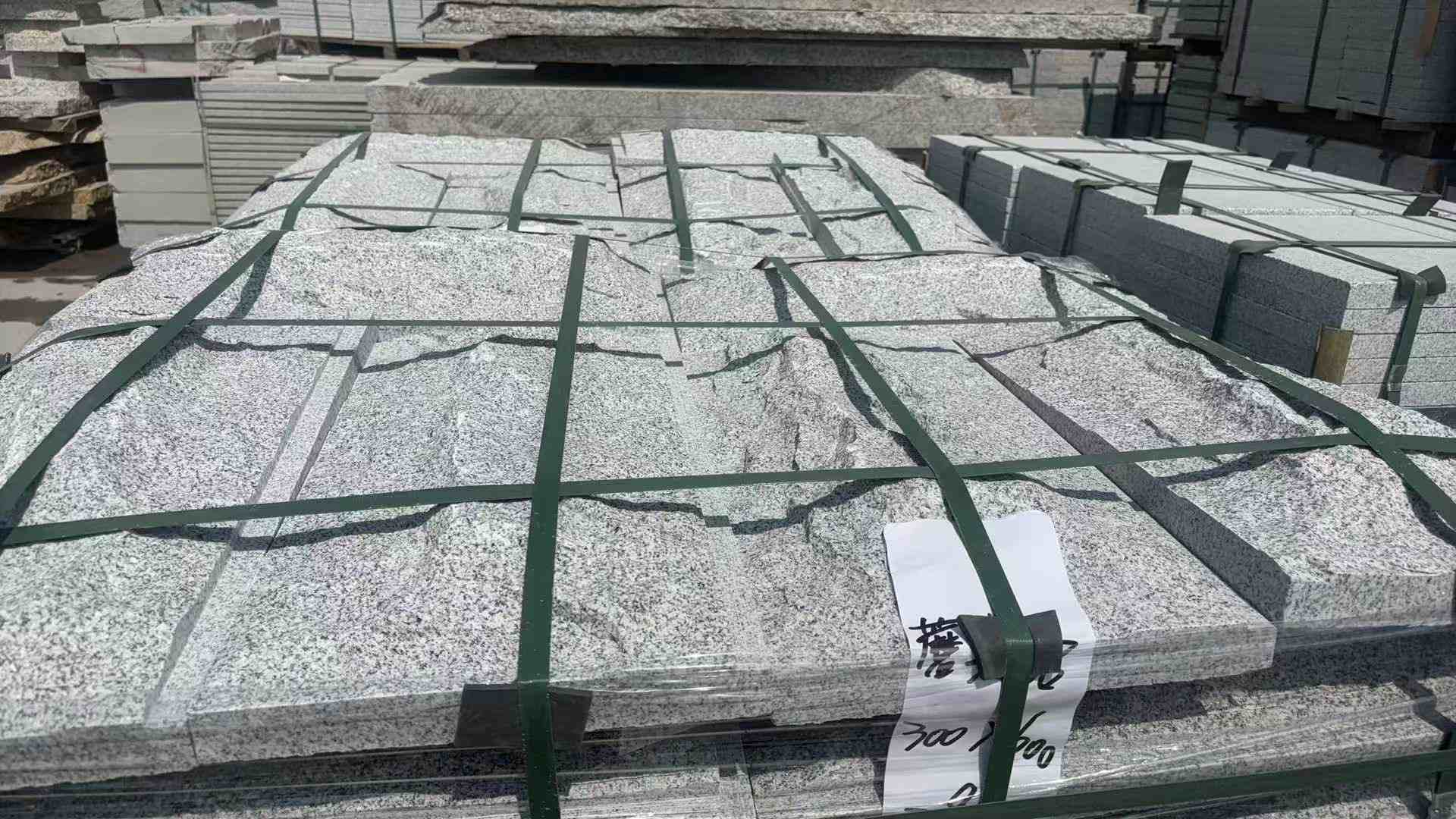 莆田 芝麻白蘑菇石成品