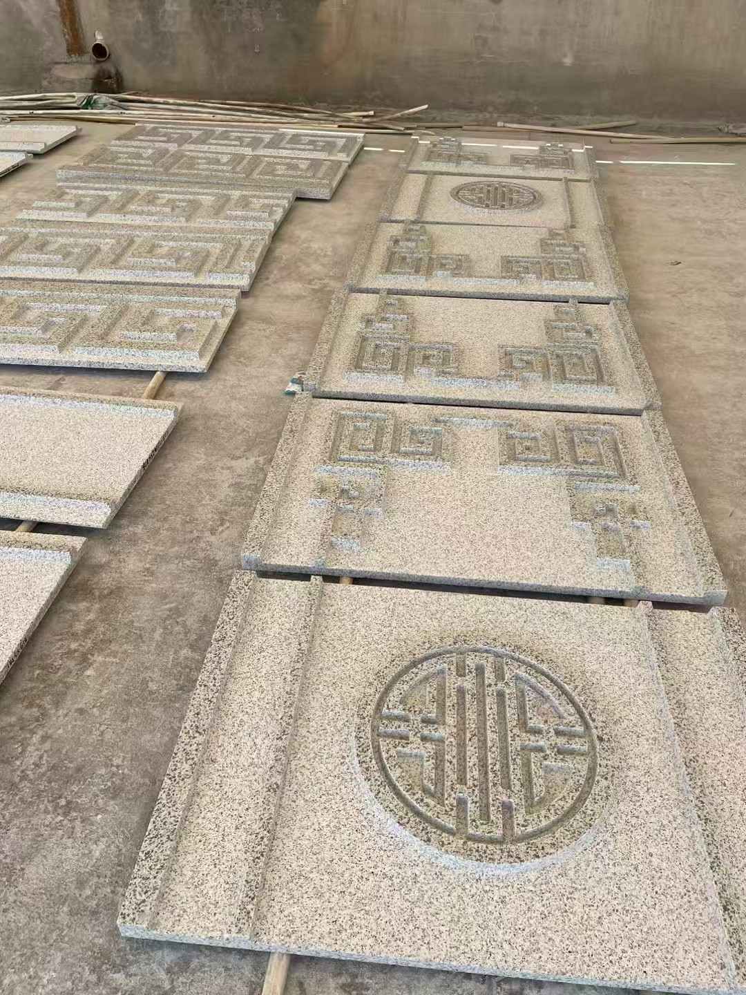 莆田 白麻花岗岩外墙立面雕刻板